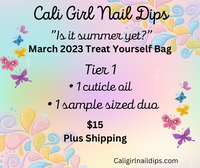 March 2023 treat yourself bag