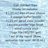 Cali Girl Nail Dips starter kit