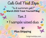 March 2023 treat yourself bag