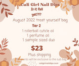 August 2022 Treat yourself bag